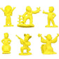Toynk Fallout Nanoforce Blind Bag - Exclusive 2019 E3 Yellow Vault Boy Collectible Figure - Each Pack Contains 1 Rare Fallout Collectible - 2 Inches Tall