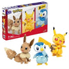 MEGA Pok  mon Building Toy Kit, Build & Show with 3 Action Figures (583 Pieces) for Kids