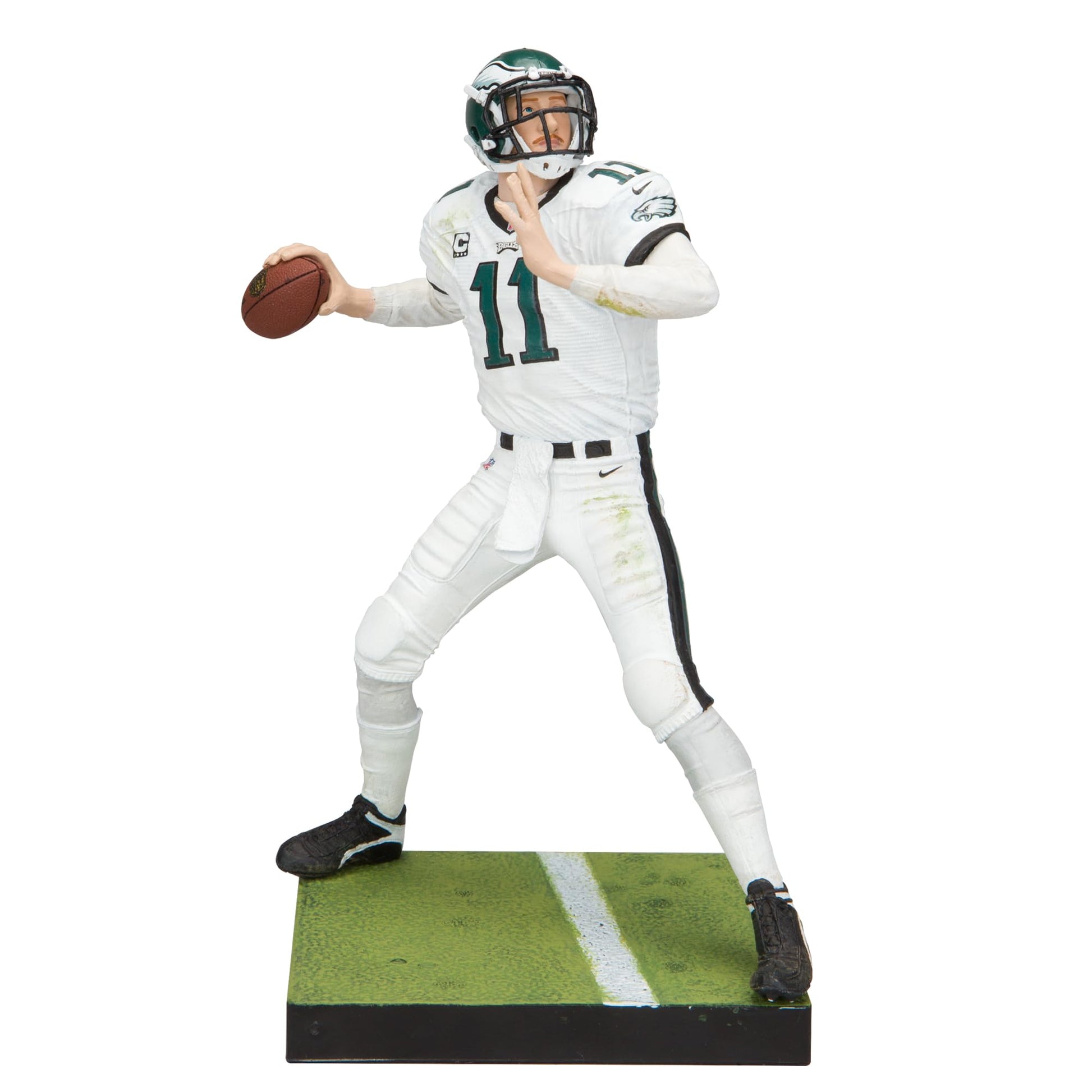 McFarlane Toys Carson Wentz Philadelphia Eagles 7 NFL Player Figurine 2018 Edition