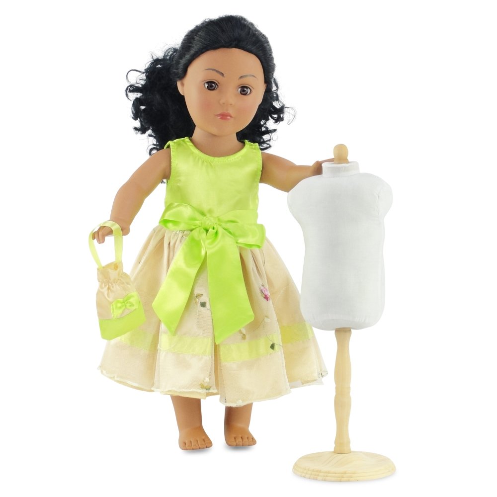 Emily Rose 18 Inch Doll Clothes Dress Display Mannequin - Doll Clothing Sewing Pattern Form Sized for 18 Dolls | USA Business
