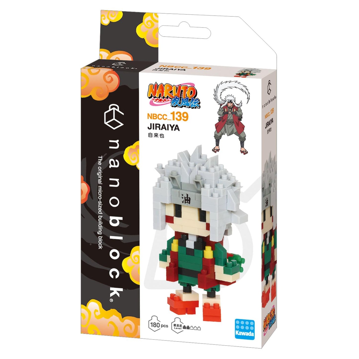 nanoblock - Naruto Shippuden - Jiraiya, nanoblock Character Collection Series