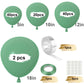 Tuparka Sage Green Balloons 102 Pcs Green Balloons Garland Arch Kit 18 12 10 5 Inches Party Balloons For Baby Shower Birthday Wedding Bridal Shower Party Decor