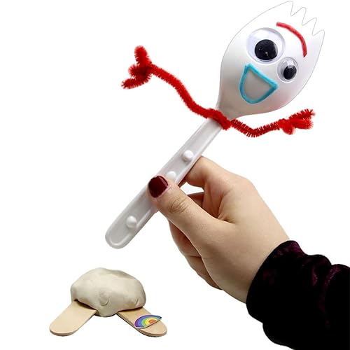 Disney Toy Story 4 Creativity Set, 1pk, Foam/Wood/Paper/Plastic/Fabric, Forky Design