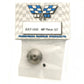 Robinson Racing 1035 Hard Nickel Plated Steel Motor Pinion Gear, 1/8'' Bore, 48 Pitch, 35 Tooth