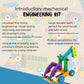 Thames & Kosmos Kids First Robot Engineer Kit - Build 10 Non-Motorized Robots, STEM Learning, Storybook Manual, Model 567009B