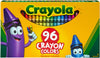 Classic Color Crayons in Flip-Top Pack with Sharpener, 96 Colors