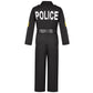 Frekuyrt Kids Police Costume Deluxe Police Officer Costume Cop Outfit Set For Boys Girls Halloween Cosplay Dress Up