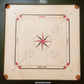 Surco Classic Kids Carrom Board - 4mm Wood, Black, Includes Coins & Striker