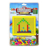 Toyz Plant Mushroom Pegboard Set for Kids  200+ Colorful Pegs | Educational Mosaic Puzzle Toy for Toddlers Ages 3+ | STEM Learn