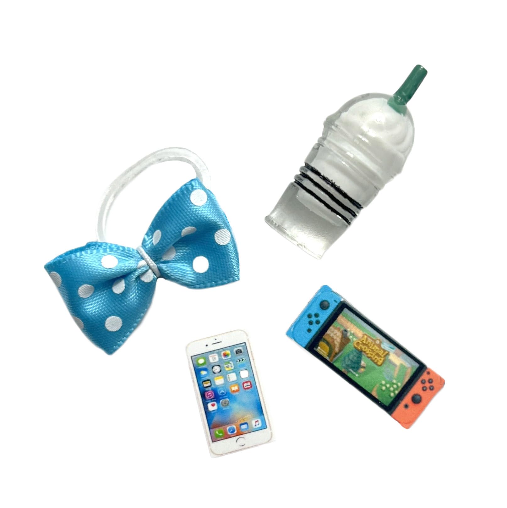 Pet Shop Accessories Lps 4 Pc Lot Bow Game Controller Clothes Cat Not Included