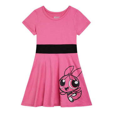 The Powerpuff Girls Blossom Toddler Girls Cosplay Dress Pink 2T