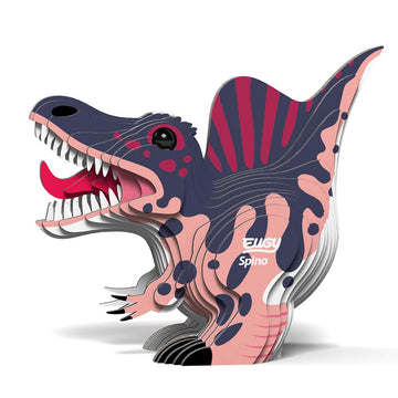 Eugy Spinosaurus Dinosaur 3D Puzzle, 24 Piece Eco-Friendly Educational Toy Puzzles For Boys, Girls & Kids Ages 6+