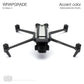 WRAPGRADE Partial Skin Stickers for DJI Mavic 3 / Mavic 3 Classic Accent Color (Madagascar Pearl)