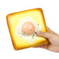 Funnysquee Egg Toast Squishies Super Soft Slow Rising Toy Cute Scented Simulation Food Square Cake Squishys Stress Relief Squeez