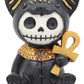 Ebros Egyptian Furrybones Feline Cat Goddess Bastet Holding Ankh Figurine Small 2.75 Inch Tall Furry Bones Skeleton Decor Statue Gods And Goddesses Of Egypt