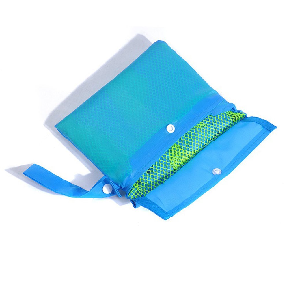 Exkokoro Ultra Large Mesh Beach Bag Tote, Beach Toys Organizer Storage Bags, Toys & Shell Bag Stay Away From Sand The Beach