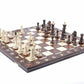 Wegiel Chess Set  Consul Chess Pieces And Board  European Wooden Handmade Game  Junior