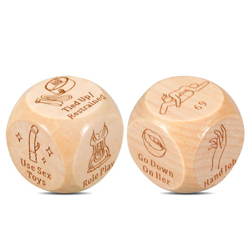 Valentines Day Gifts For Him Her Funny 2Pcs Date Night Ideas Gifts For Boyfriend Couple Bedroom Games Naughty Dice Set Mens Enga