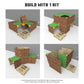 Minecraft Explorer Kit - Build Minecraft In The Real World - Endless Play For Ages 8 And Up - Build Forts, Mazes, Tunnels, And More - Durable, Reusable, And Made In Usa (1 Pack)