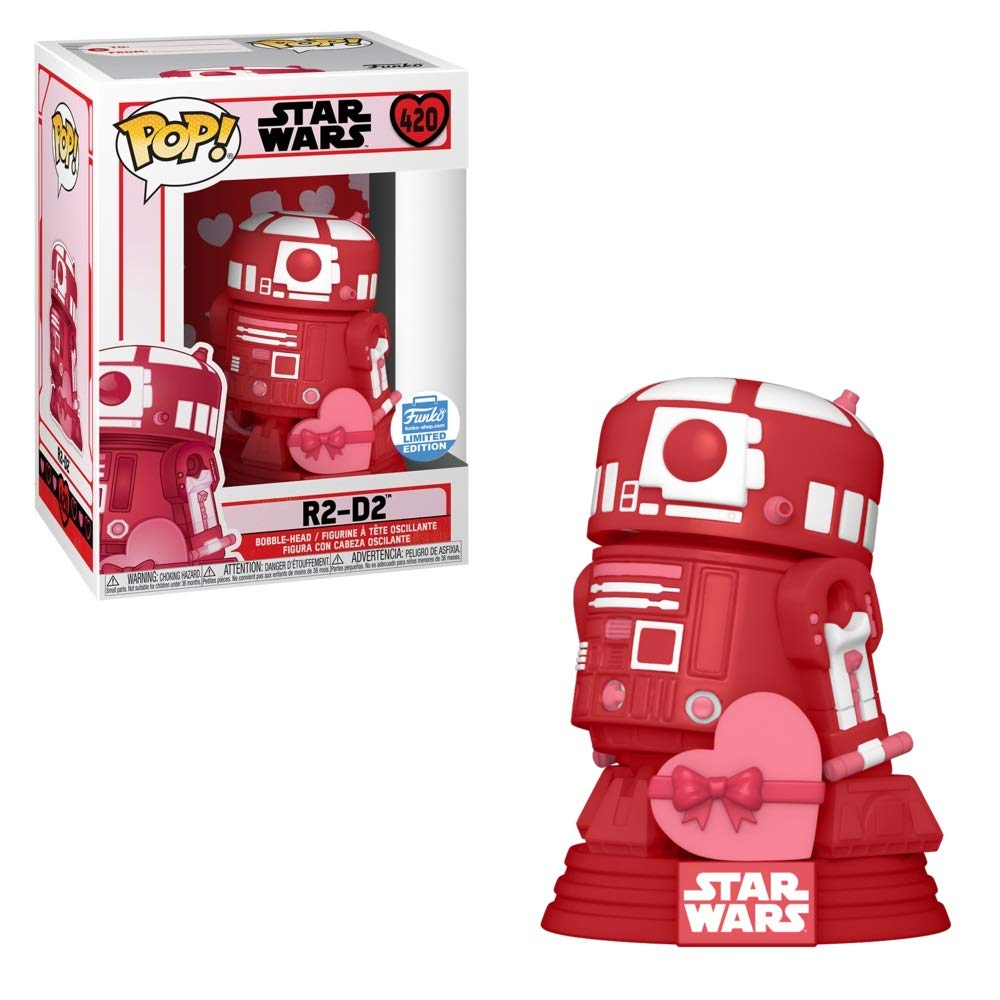 Funko Pop! Star Wars: Valentines - R2-D2 With Heart Limited Edition