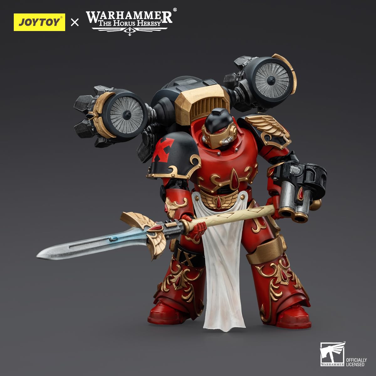 malt-inspiredISE JOYTOY 1/18 Action Figures - Warhammer The Horus Heresy Blood Angels Dawnbreaker Cohort Dawnbreaker 2-6 Classic Character Collectible Age 15 and Above