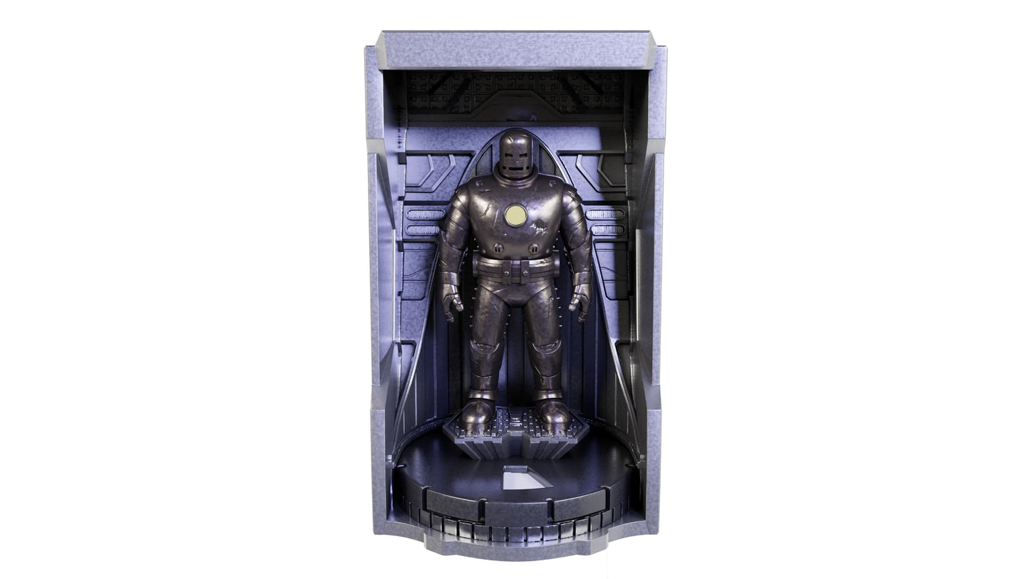 Marvel HeroClix Iconix: Hall of protective covering | Iron Man Suit Collection