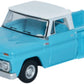 Oxford Diecast 87CP65001 1965 Chevrolet Stepside Pick Up light blue/white 1:87 HO Scale