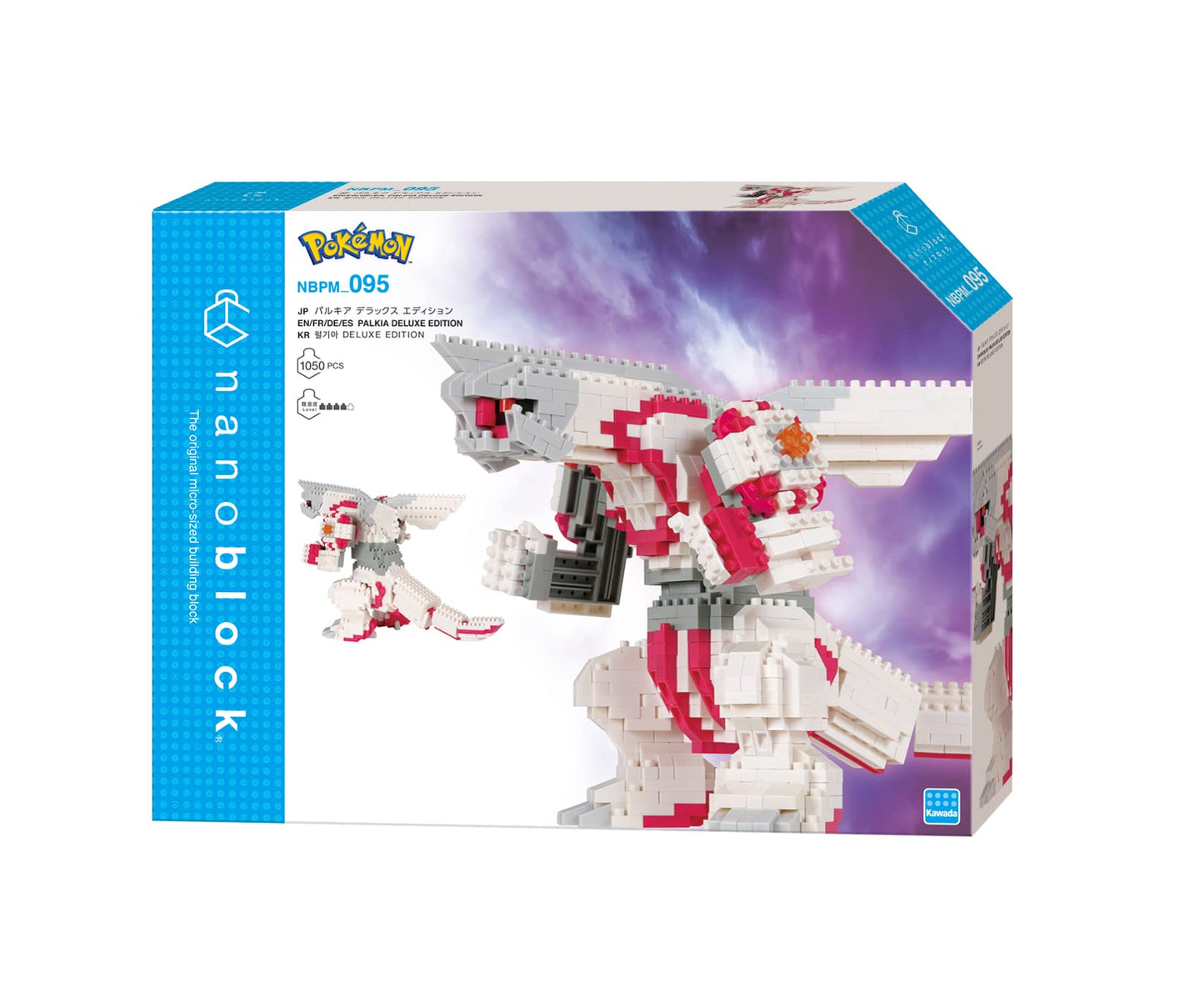 Nanoblock - Pokémon - Palkia Dx, Pokémon Series Building Kit