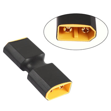 RIIEYOCA XT60 Male to Male Connector no Wire Adapter,XT60 Connector Adapter for RC FPV Car Plane Drone LiPo Battery etc XT60 Por