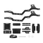 INJORA Universal LCG Carbon Fiber Chassis Frame Kit for 1/24 Axial SCX24 Upgrade, 35g