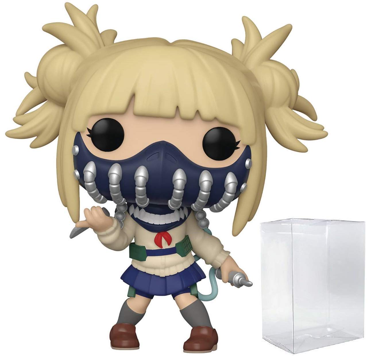 Funko Pop My Hero Academia - Himiko Toga Pop! Vinyl Figure (Bundled With Compatible Pop Box Protector Case), Multicolor, 3.75 Inches