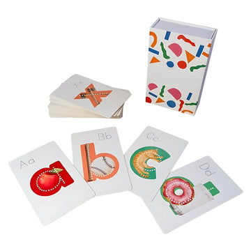 Letters Flash Cards Official Product | Learn Letter Sounds up to 2X Faster | Alphabet Flash Cards | Embedded Pictograph Mnemonic