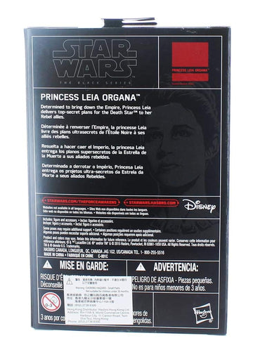 Star Wars, 2015 The Black Series, Princess Leia Organa [A New Hope] Exclusive Action Figure, 3.75 Inches
