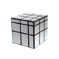 Mirror Speed Cube Set Magic Cube 2Pack Dysmorphism 3X3X3 Mirror Golden Wheel Cube And Mirror Silver Cube Twist Speed Cube Bundle Puzzle Games Toy For Children And Adults By Ahyuan (Classic Edition)