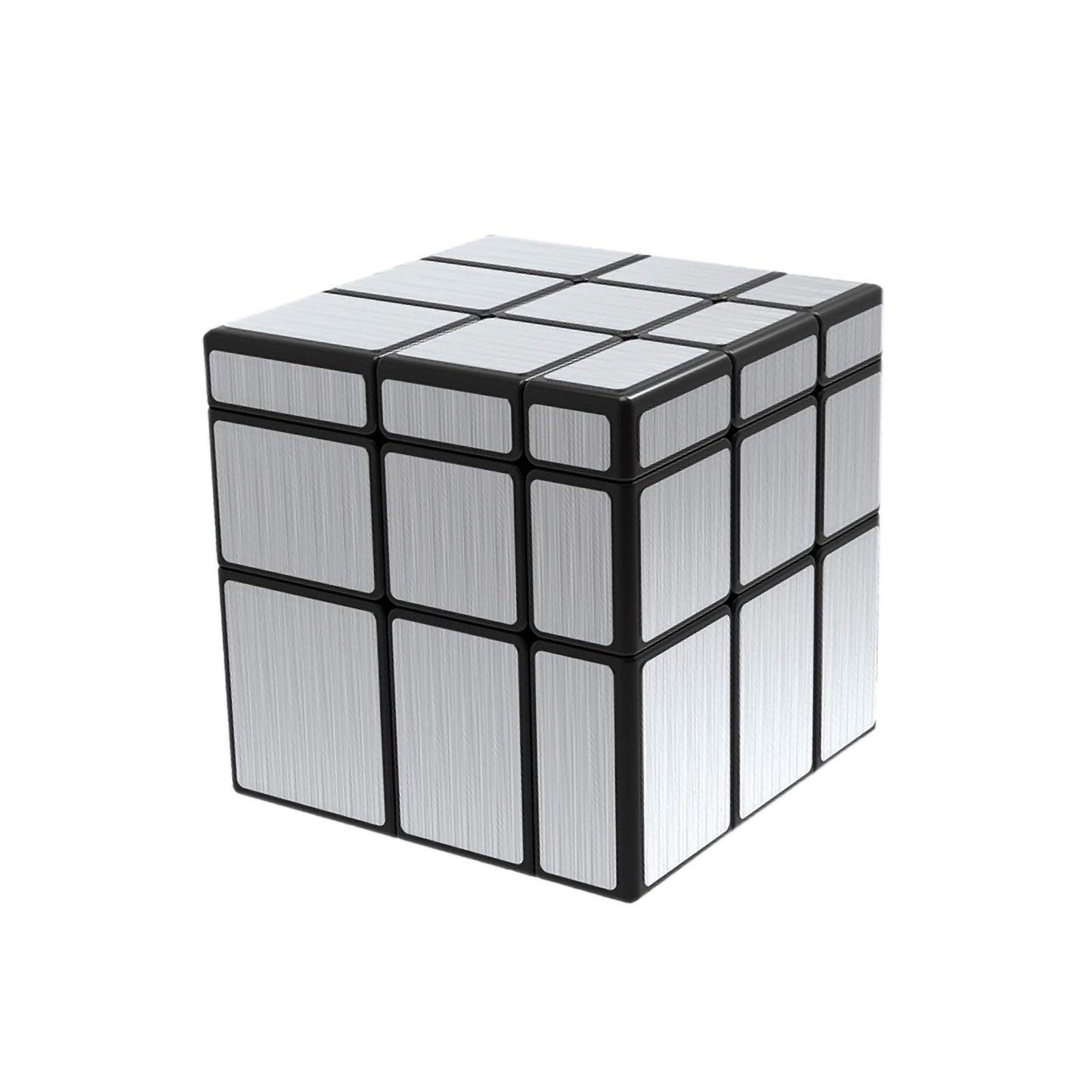Mirror Speed Cube Set Magic Cube 2Pack Dysmorphism 3X3X3 Mirror Golden Wheel Cube And Mirror Silver Cube Twist Speed Cube Bundle Puzzle Games Toy For Children And Adults By Ahyuan (Classic Edition)