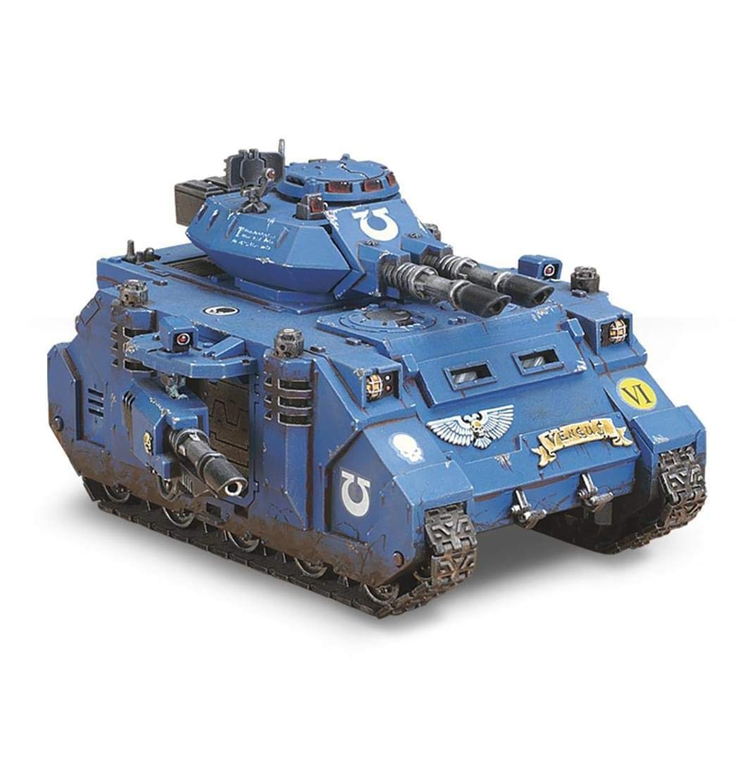 Games Workshop Predator Model 99120101320 - Large Blue Plastic Figure (9x12x2.5 inches)