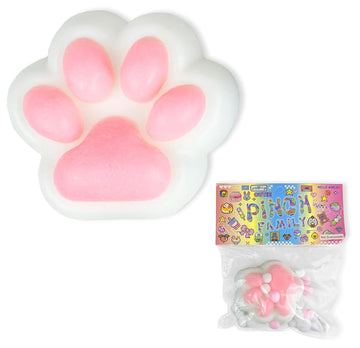 3.15In Cat Paws Squishies Toys For Stress Relief,Stick Squishy,Kawaii Mochi Squishy Sensory Toys(1Pcs-Pink)