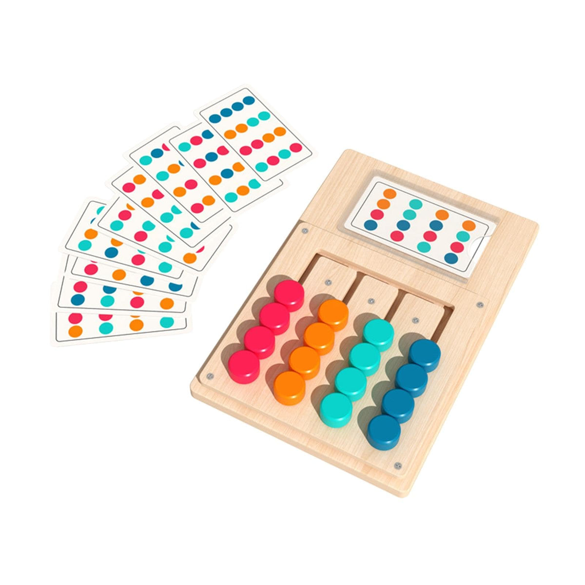 Calandis Montessori Toy Learning Toys Slide Puzzle Family Game For Boy Girls Gift Toy | Developmental Baby Toys | Toys For Baby
