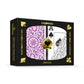 Copag 1546 Design 100% Plastic Playing Cards, Poker Size (Standard) Purple/Grey Jumbo Index (1 Set)