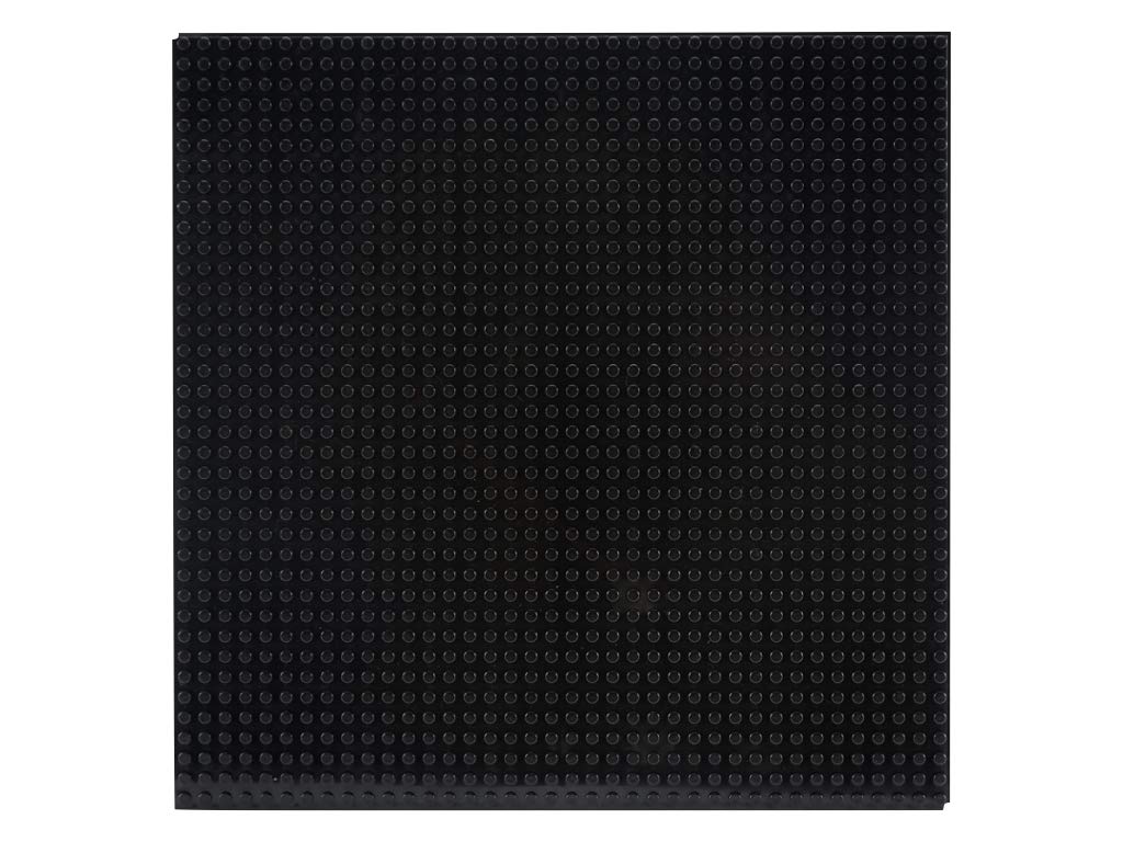 Slabdreamlab 12'X12' Slab Lite Baseplate For All Major Building Bricks And Blocks (Black, Single)