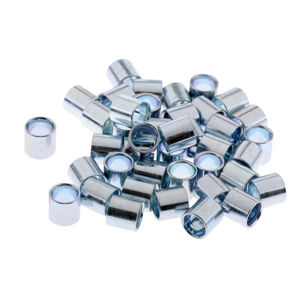 40 Pieces Sturdy Longboard Skateboard Bearings Spacers Hardware accessories
