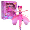 Odxo Magic Flying Fairy Princess Doll, Sky Dancer Flying Butterfly Elf, Infrared Induction Flying Toy, Hand Controlled Light Up 