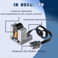 Cobers 5Pcs Power-Function Set Compatible With Major Brand Technic-Parts Motor-Set Ir Receiver Remote-Control Aa Battery Box