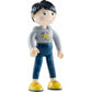 Haba Little Friends Liam - 3.75 Boy Dollhouse Toy Figure With Black Hair