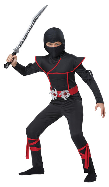 California Costumes Kids Stealth Ninja Costume Large (10-12)