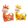 XMET Giraffe Piano | AnimalThemed Kids Piano | Colorful Keys | Lights & Beads | Musical Learning | Educational Toy for Boys & G