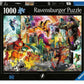 Ravensburger The Flash 1000 Piece Jigsaw Puzzle - Handcrafted Cardboard, 27 x 20 inches, Multi Color, Model 12000748, Made in Germany