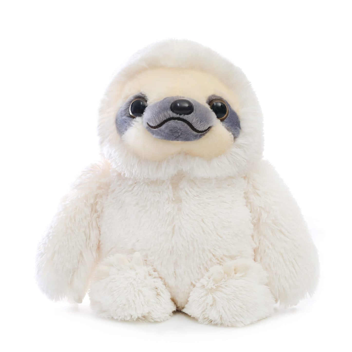 Winsterch Cute Sloth Stuffed Animal Toy,Small Plush Sloth Tedy Bear Stuffed Animal Toys For Kids Birthday Gift Baby Doll (Ivory,15.7 Inches)