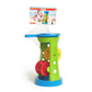 Hape Double Sand and Water Wheel Kid 's Beach Toy L: 8.1, W: 11.4, H: 6.4 inch