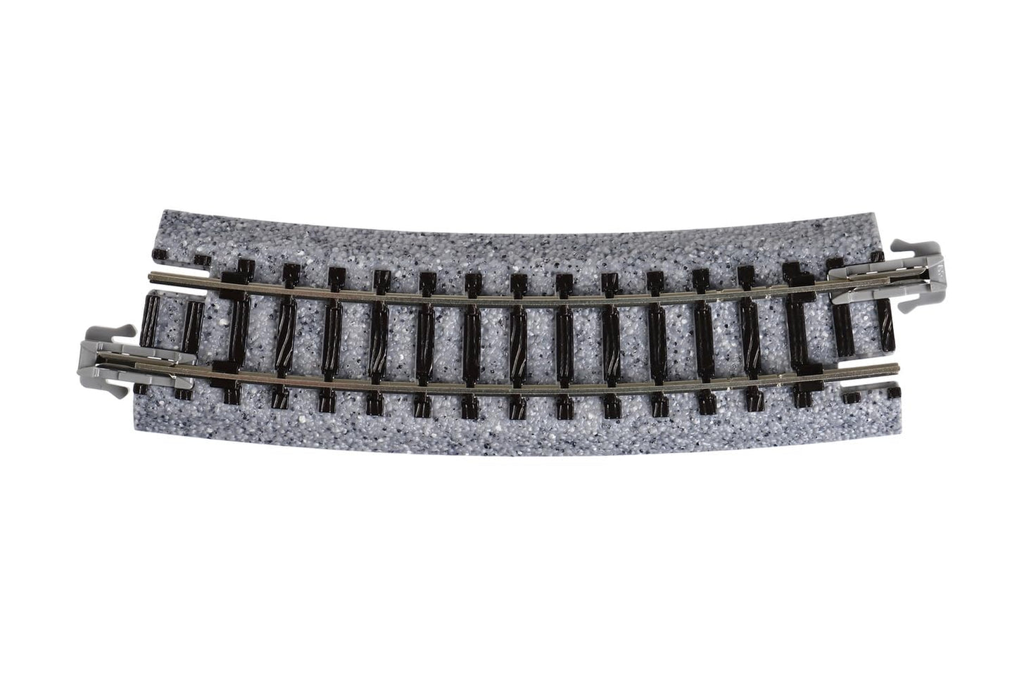 Kato USA Model Train Products Unitrack, 315mm (12 3/8'') Radius 15-Degree Curve Track (4-Piece)